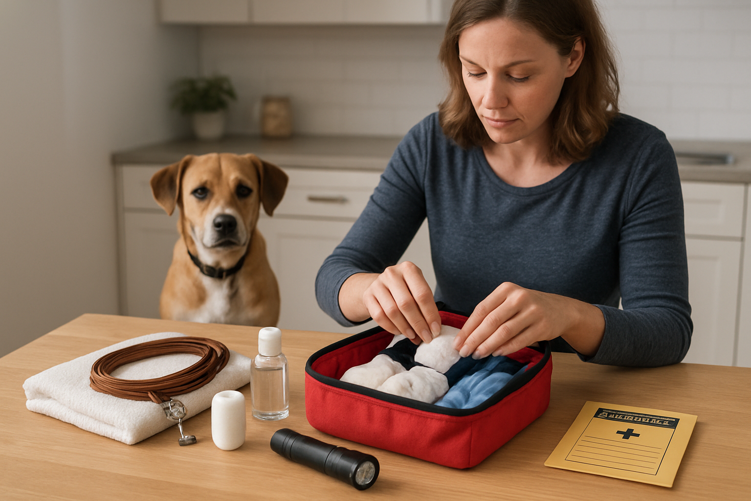 How to Make a Dog-Friendly First-Aid Kit: A Practical Home and Travel Checklist