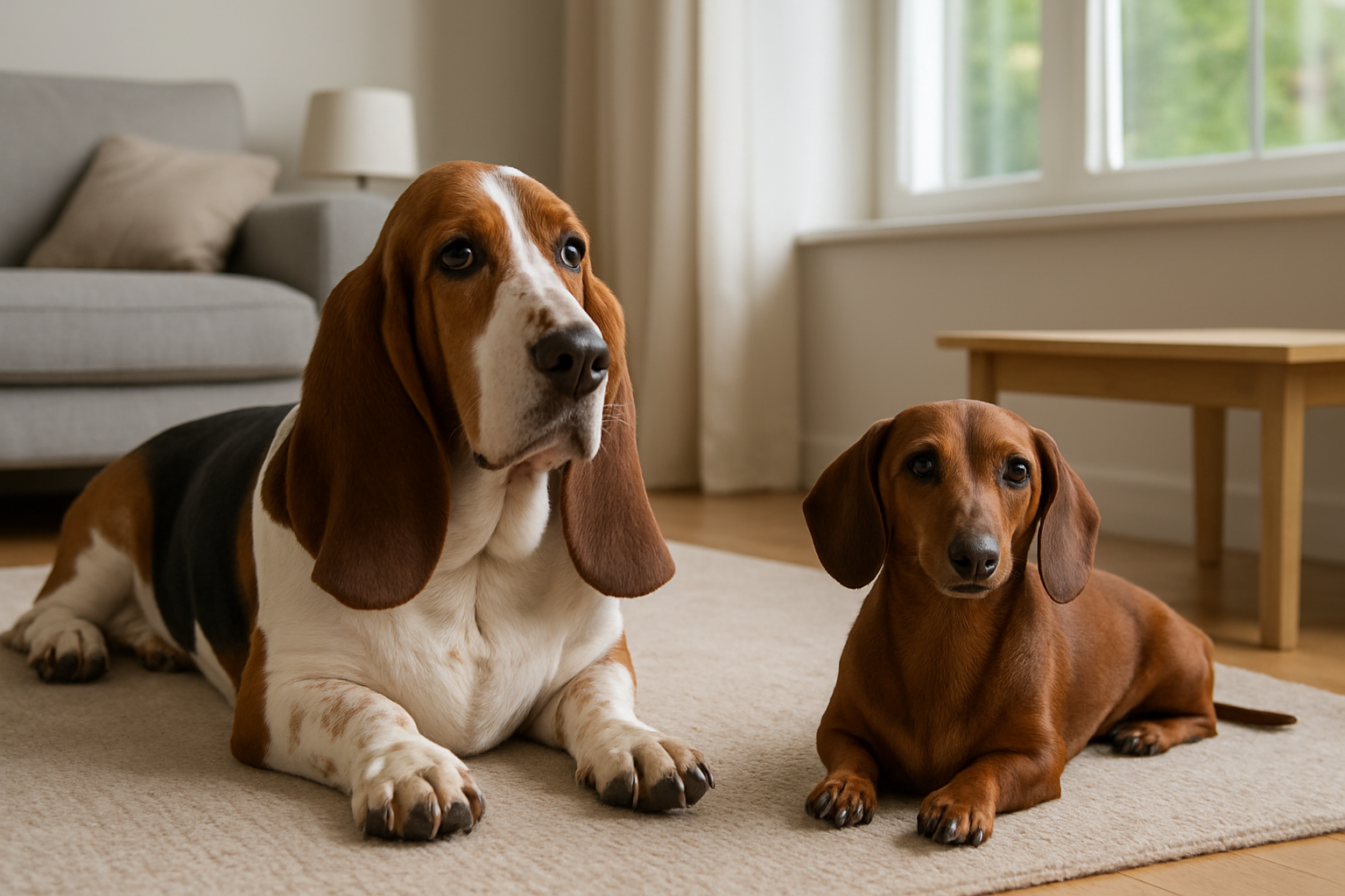 Basset Hound vs Dachshund: Which Dog Is Better for Apartment Living?