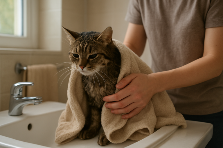 How to Bathe a Cat Without Getting Scratched: A Calm, Safe Step-by-Step Guide