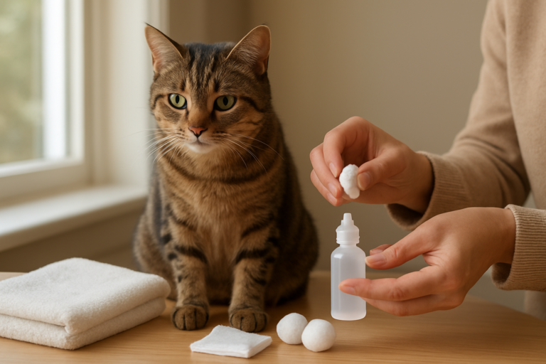 How to Safely Clean a Cat's Ears at Home: A Gentle Step-by-Step Guide