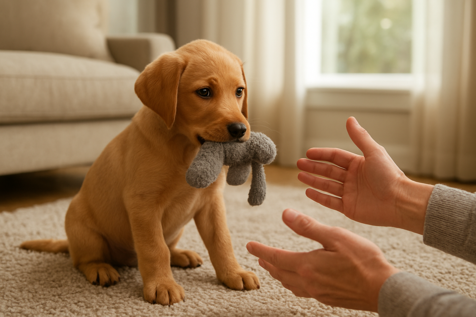 How to Teach a Puppy to Stop Biting Hands and Clothes