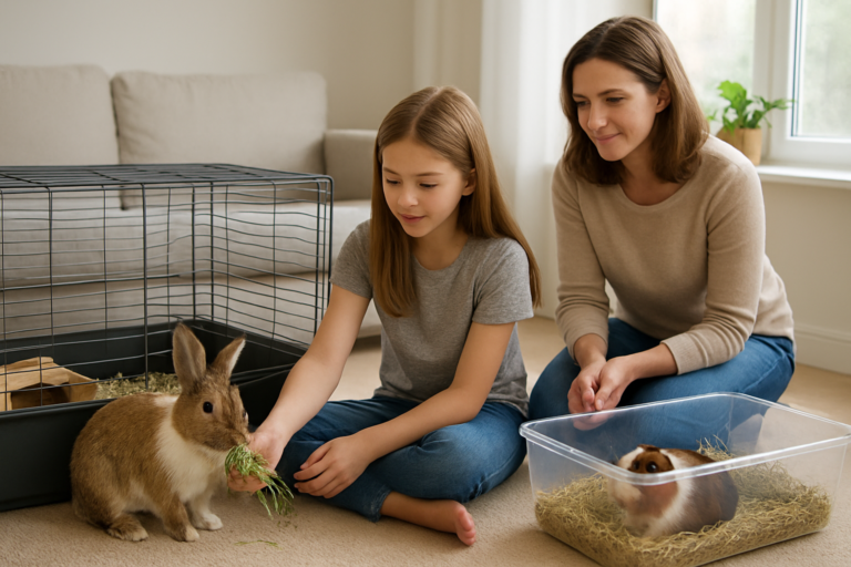 Rabbit vs Guinea Pig: Which Small Pet Is Better for Children?