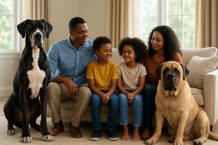 Great Dane vs Mastiff: Which Large Dog Is Better for Families?